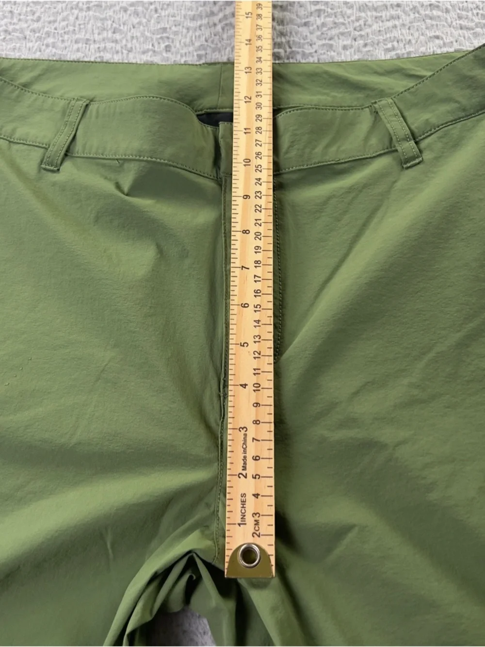 Columbia Titanium Convertible Pants Womens 20W Green Lightweight Outdoors Hiking - Picture 6 of 15